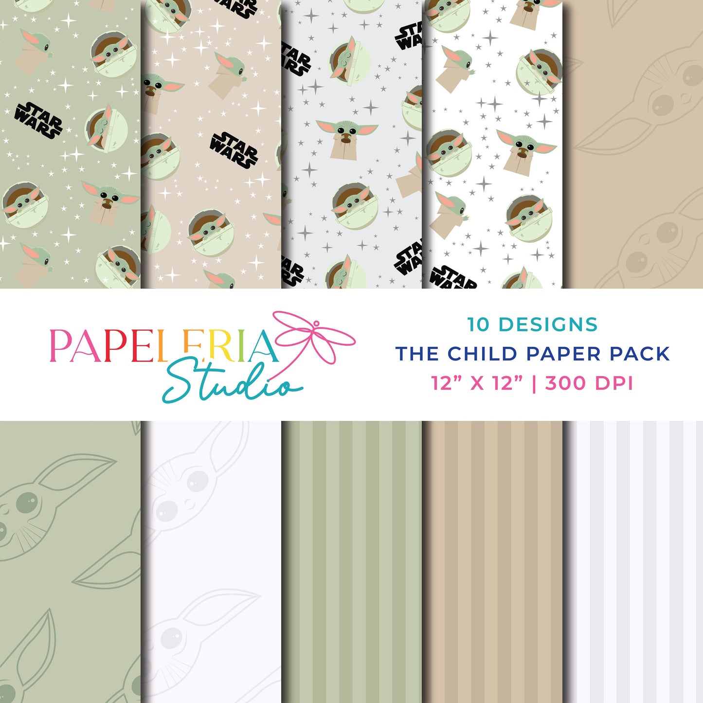 Papel Digital - Grogu