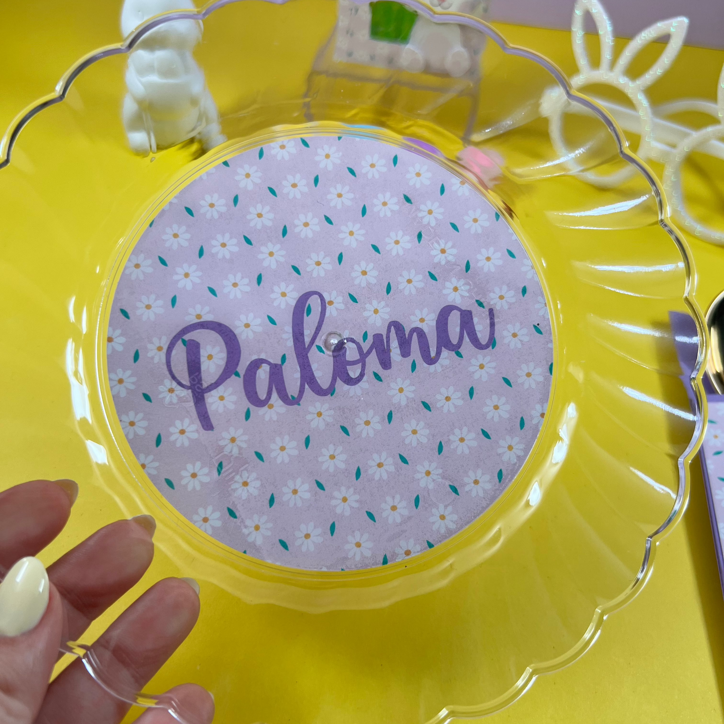 Platos Personalizados - Clear