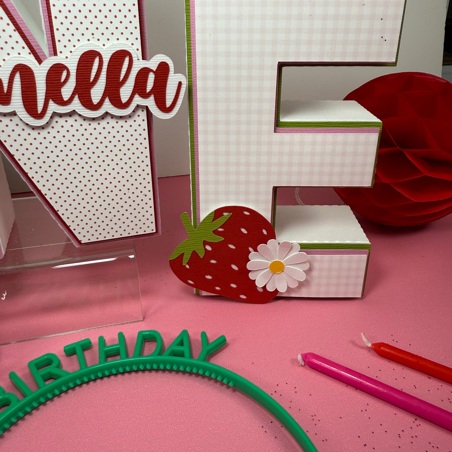 Letras 3D - Grabado