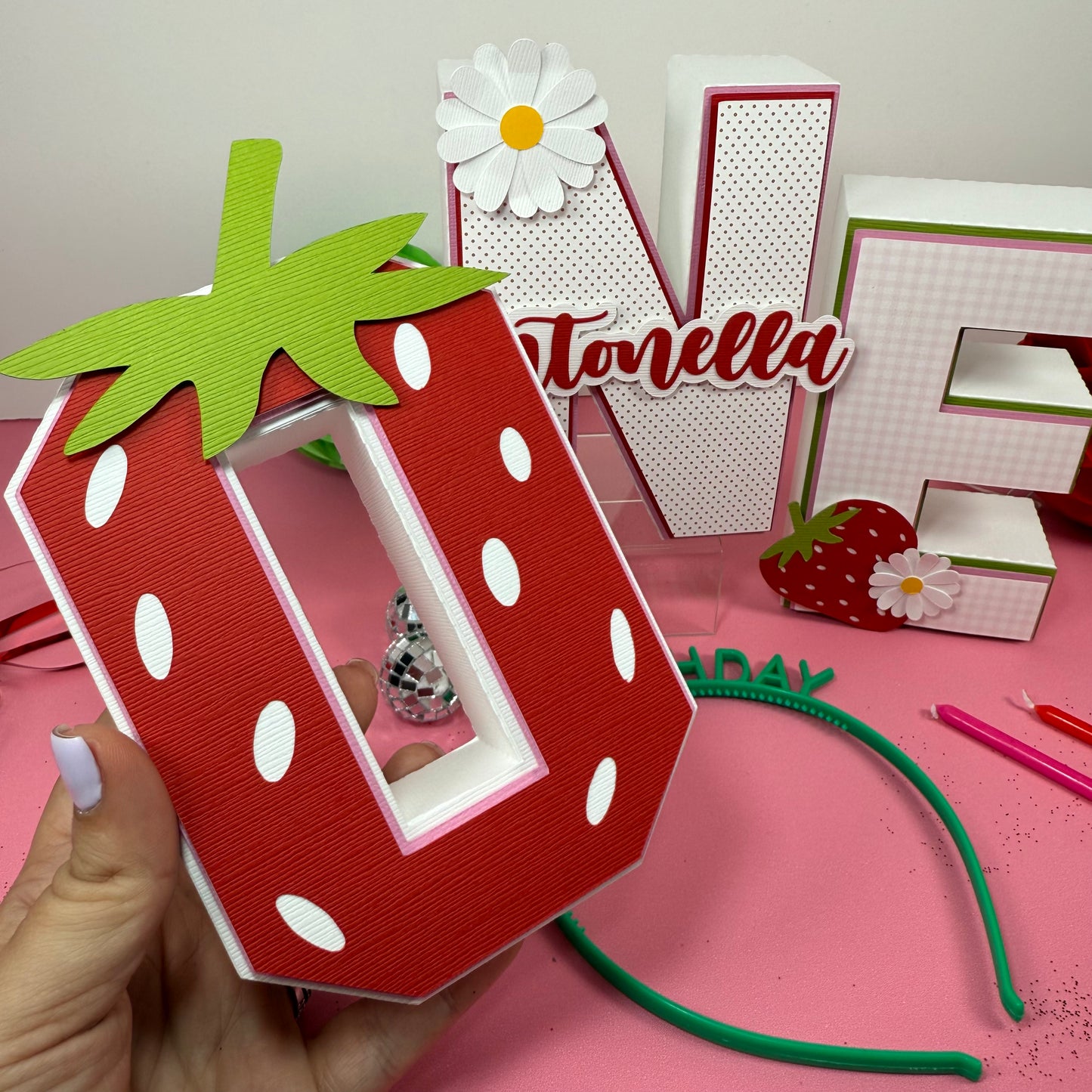 Letras 3D - Grabado
