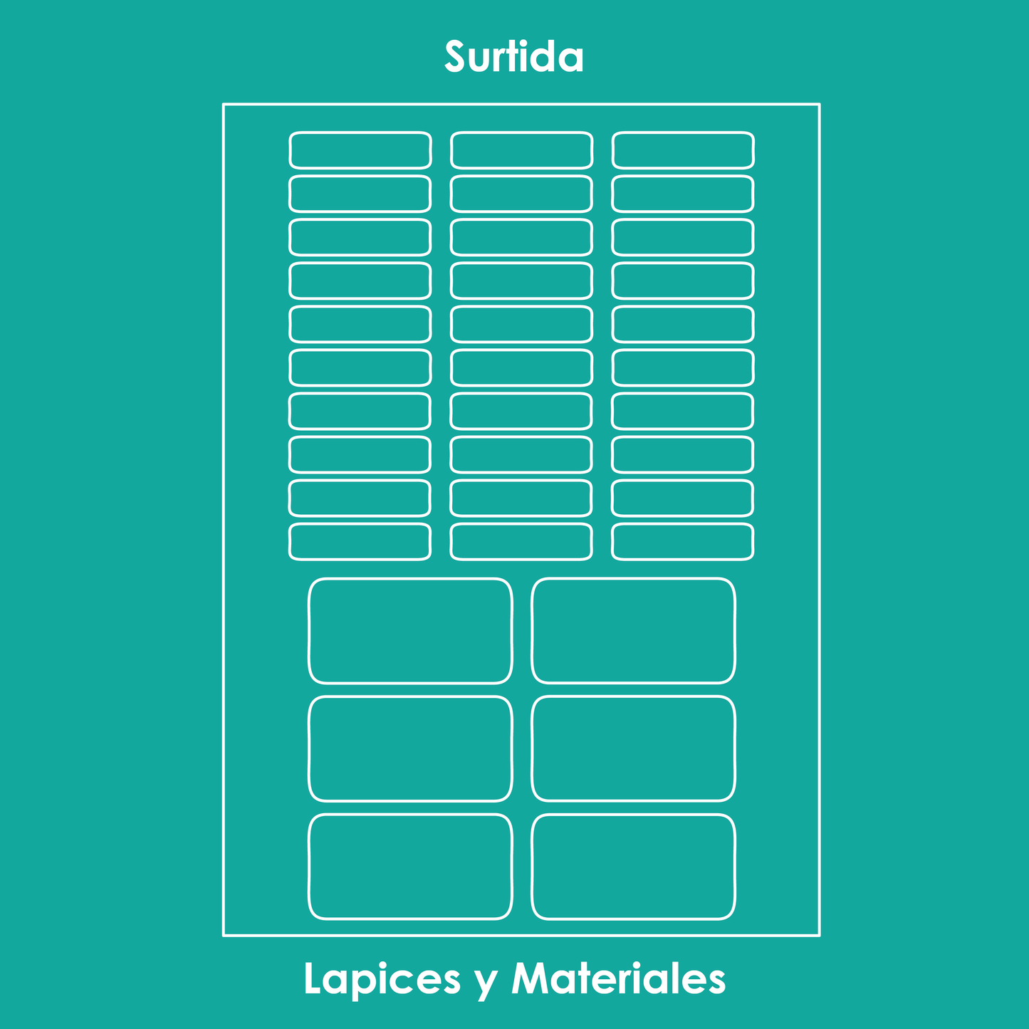 Etiquetas - Surtida Regulares