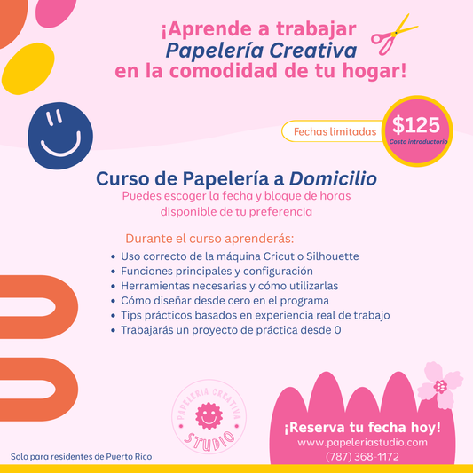 Curso de Papelería Creativa a Domicilio