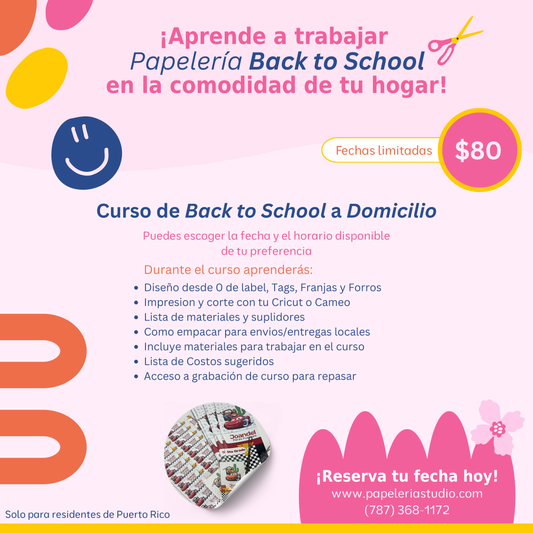Papelería de Back to School a Domicilio