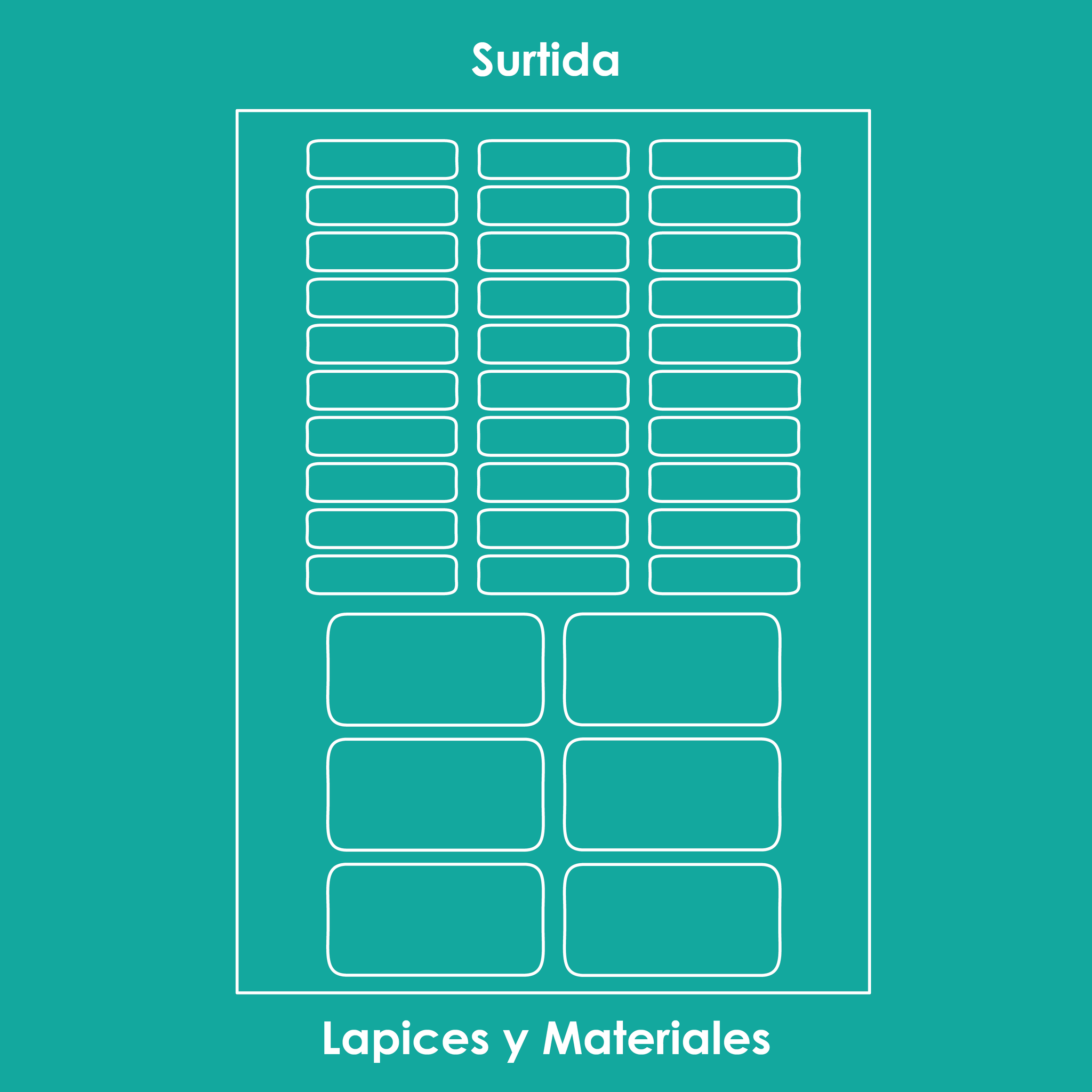 Etiquetas - Surtida Regulares