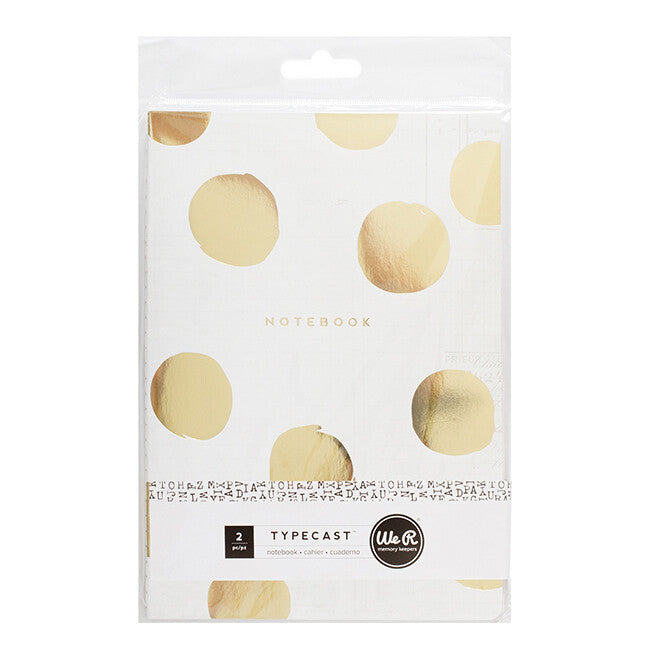Notebook - Foil Gold