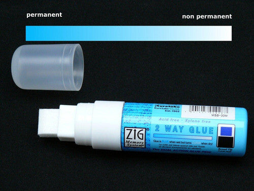 Lápiz adhesivo Zig de 2 vías Jumbo