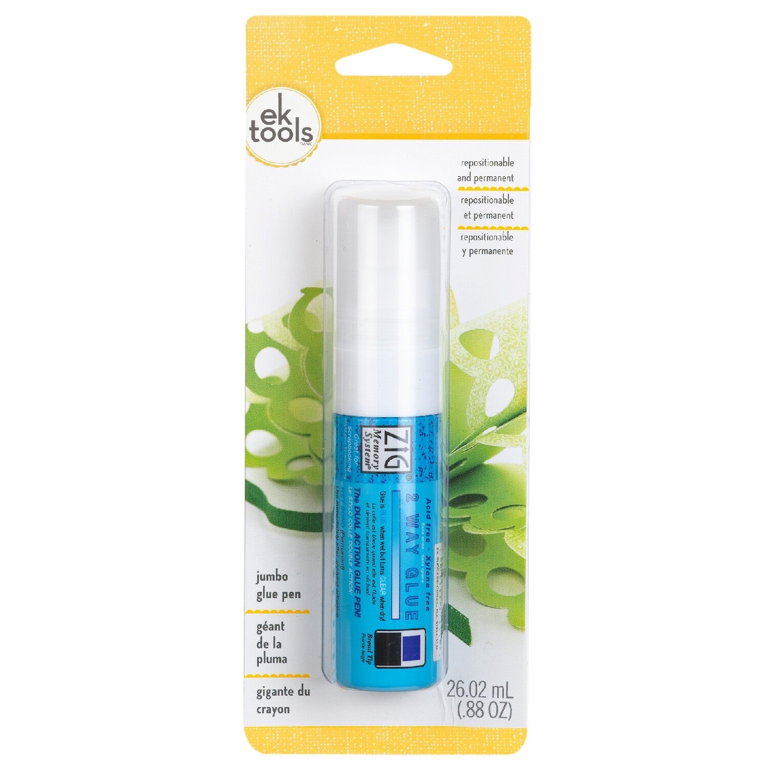 Zig 2-Way Glue Pen Jumbo