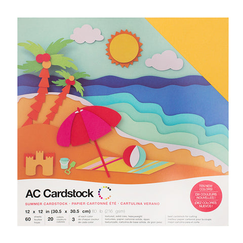 Paquete de cartulina AC - Verano