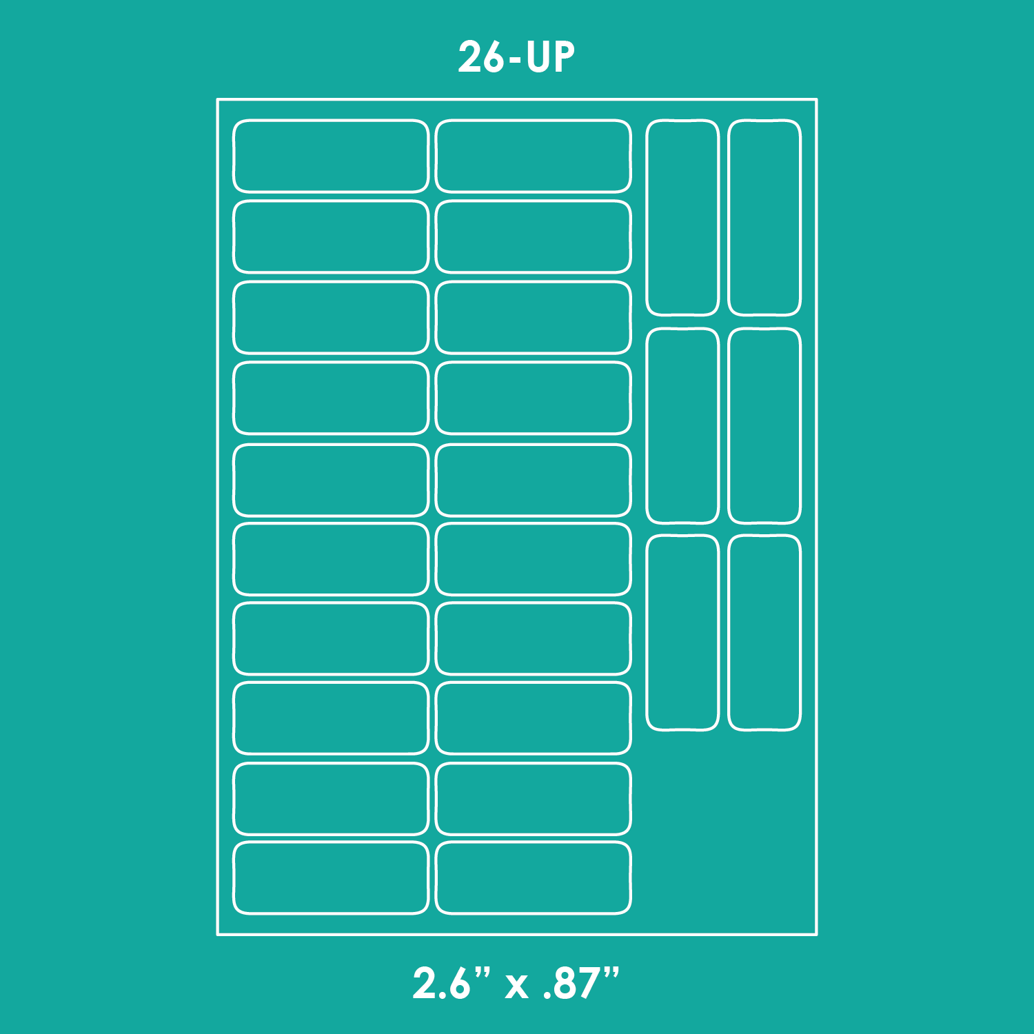 Regular Label Labels - Regulares – Papelería Studio