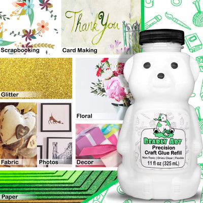 Bearly Art Precision Craft Glue - THE REFILL
