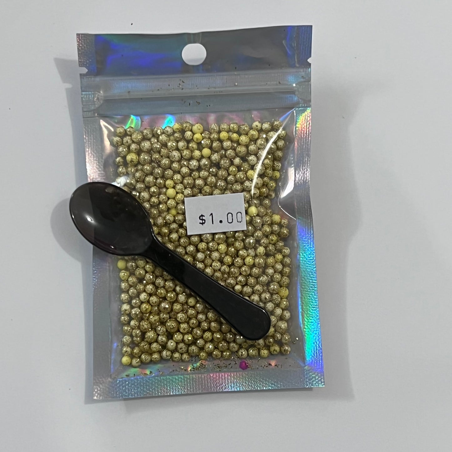 Foam Glitter Balls - Gold