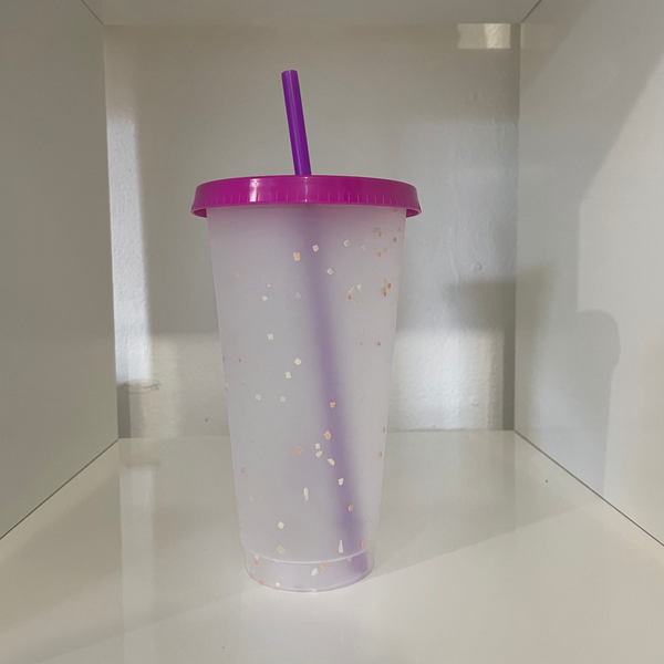 Vaso que cambia de color