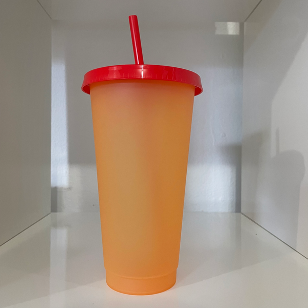 Vaso que cambia de color