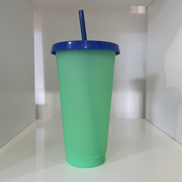 Vaso que cambia de color