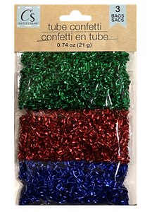 Confeti de tubo