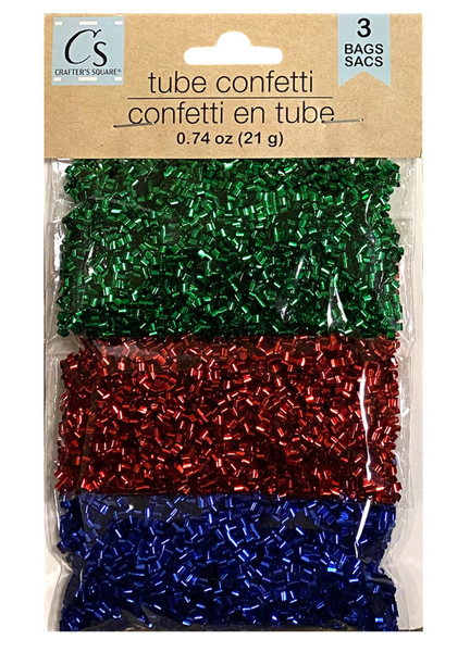 Confeti de tubo